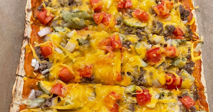 Weight Watchers Cheeseburger Pizza